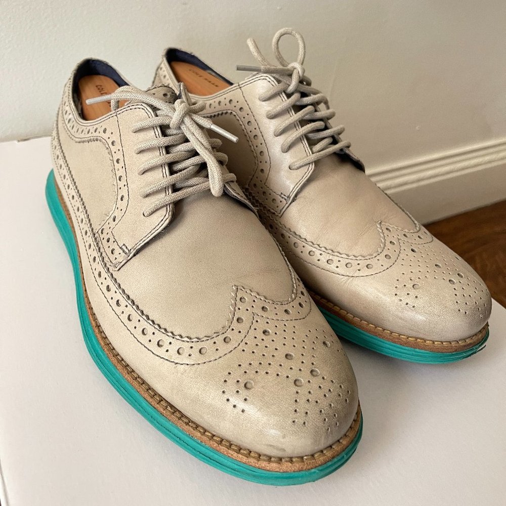 Cole Haan ØriginalGrand Wingtip Oxford Light Grey